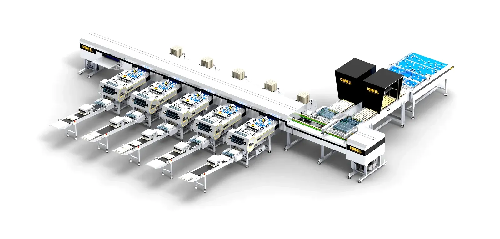 OvoSelect D Series — horizontal grading architecture