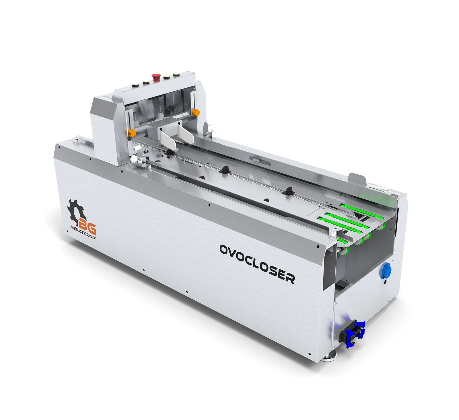 OvoCloser — نظام إغلاق كراتين أوتوماتيكي